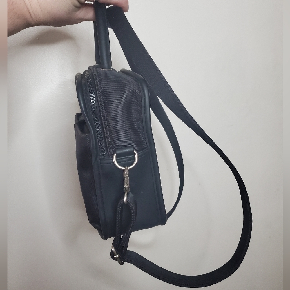 Fossil 2-in-1 Mini Bag Square Canvas Black - Picture 2 of 13